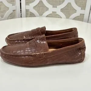 Born | Shoes | Born Andes Leather Loafers Crocodile Embossed  display picture 2